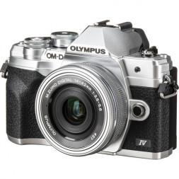 Фотоаппарат беззеркальный Olympus OM-D E-M10 Mark IV Kit M.Zuiko Digital ED 14-42mm f/3.5-5.6 EZ Серебристый в Москве