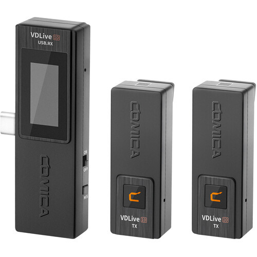 Беспроводной USB-микрофон Comica VD Live 10 USB 2.4G универсальный 