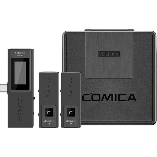 Беспроводной USB-микрофон Comica VD Live 10 USB 2.4G универсальный 