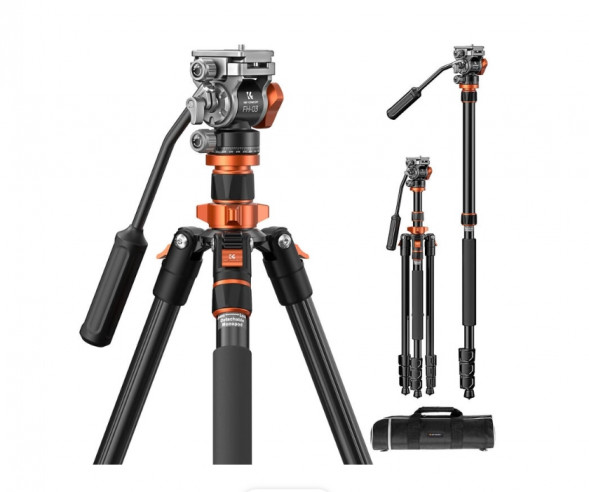 Штатив K&amp;amp;F Concept K234A7+FH-03