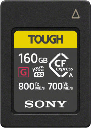 Карта памяти Sony CFexpress Type A CEA-G 160 GB, чтение: 800 MB/s, запись: 700 MB/s в Москве