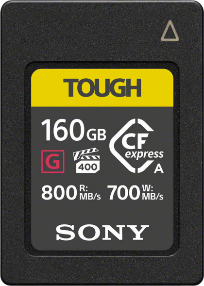 Карта памяти Sony CFexpress Type A CEA-G 160 GB, чтение: 800 MB/s, запись: 700 MB/s