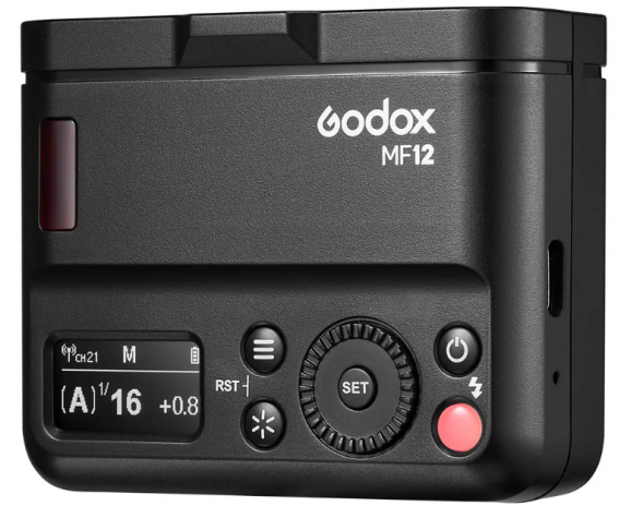 Комплект импульсных осветителей Godox MF12-K2 для макросъемки