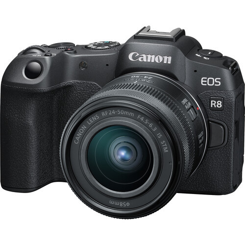 Фотоаппарат беззеркальный Canon EOS R8 Kit RF 24-50mm f/4.5-6.3 IS STM — 