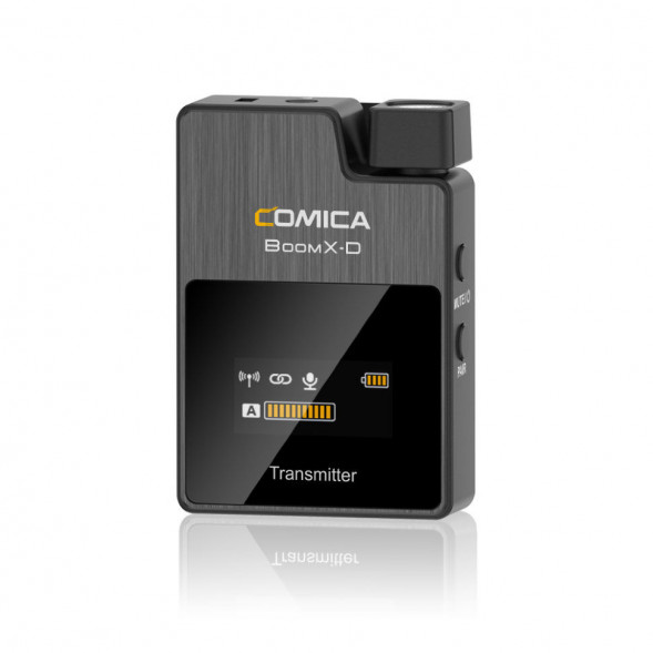 Беспроводной петличный микрофон Comica BoomX-D2 (TX+TX+RX) 2,4G для камеры, смартфонов