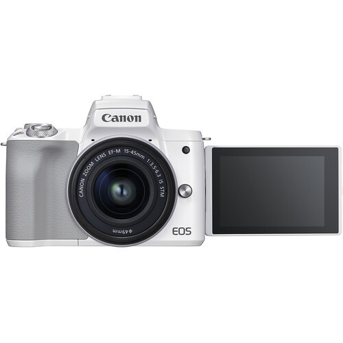 Фотоаппарат беззеркальный Canon M50 Mark II Kit 15-45mm STM White