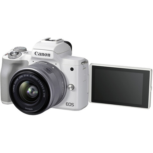 Фотоаппарат беззеркальный Canon M50 Mark II Kit 15-45mm STM White