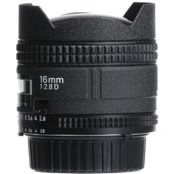 Объектив Nikon 16mm f/2.8D AF Fisheye-Nikkor