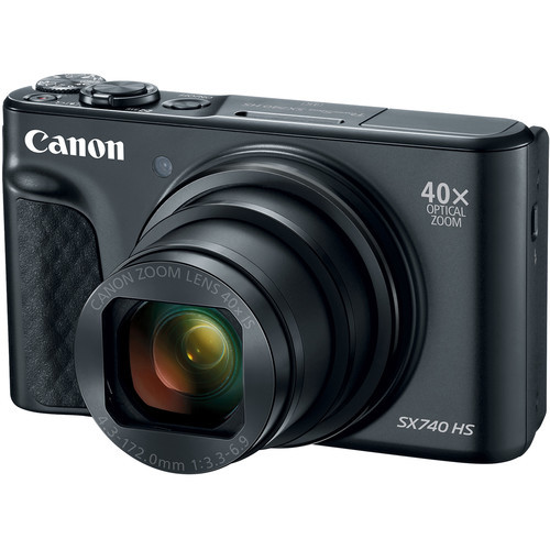 Фотоаппарат цифровой Canon PowerShot SX740 HS, черный
