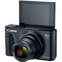 Фотоаппарат цифровой Canon PowerShot SX740 HS, черный в Москве