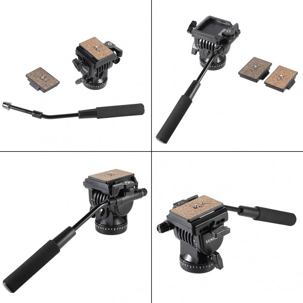  Штативная видеоголова Yunteng YT 950