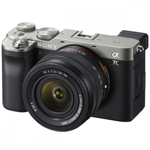 Фотоаппарат беззеркальный Sony Alpha ILCE-7CL Kit 28-60, серебристый
