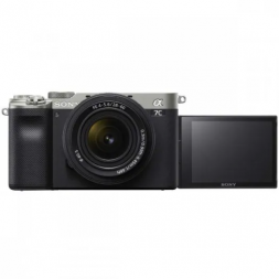 Фотоаппарат беззеркальный Sony Alpha ILCE-7CL Kit 28-60, серебристый в Москве
