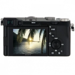 Фотоаппарат беззеркальный Sony Alpha ILCE-7CL Kit 28-60, серебристый в Москве