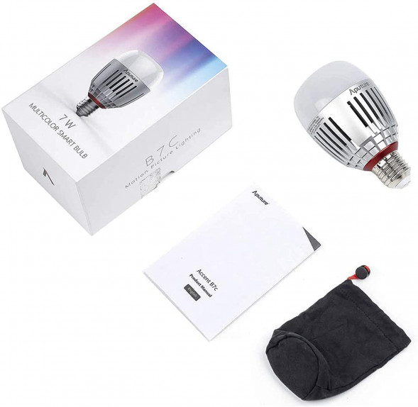 Светодиодная смарт-лампа Aputure Accent B7C 7W RGBWW