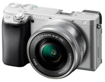 Фотоаппарат беззеркальный Sony Alpha ILCE-6400 Kit E PZ 16–50 мм F3.5–5.6 OSS (SELP1650), серебристый в Москве