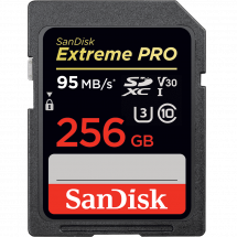 Карта памяти SanDisk Extreme Pro 256GB SDXC UHS Class 3 V30 95MB/s 633x в Москве