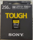 Карта памяти Sony SDXC Tough 256GB UHS-II U3 V60 R277/W150MB/s (SF-M256T)