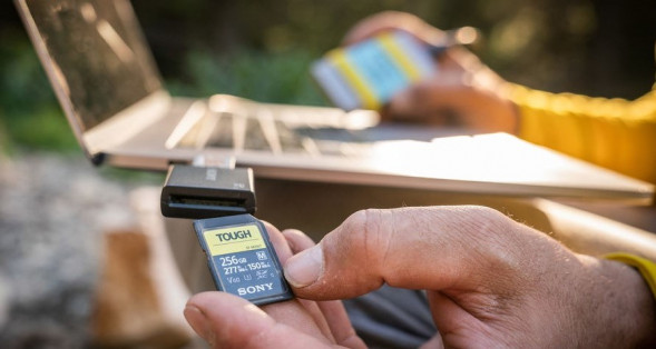 Карта памяти Sony SDXC Tough 256GB UHS-II U3 V60 R277/W150MB/s (SF-M256T)