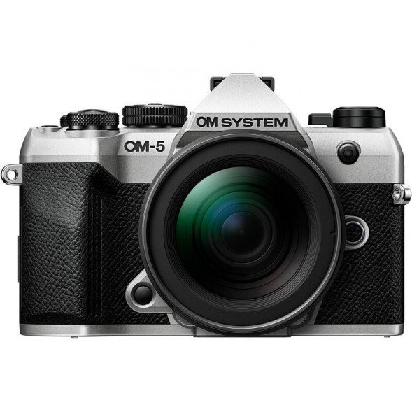 Фотоаппарат беззеркальный OM System OM-5 II Kit 12-45mm f/4 Pro Silver