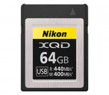 Карта памяти Nikon MC-X1204G XQD 64Gb (440/400 MB/s) в Москве