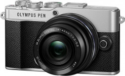Фотоаппарат беззеркальный Olympus Pen E-P7 Kit 14-42 Silver в Москве