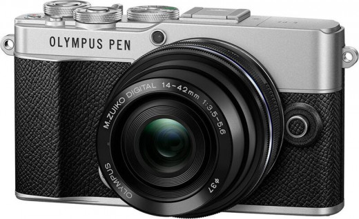 Фотоаппарат беззеркальный Olympus Pen E-P7 Kit 14-42 Silver &mdash; 