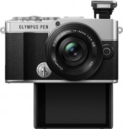 Фотоаппарат беззеркальный Olympus Pen E-P7 Kit 14-42 Silver в Москве